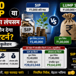 ₹1000 SIP या ₹1 Lakh Lump Sum