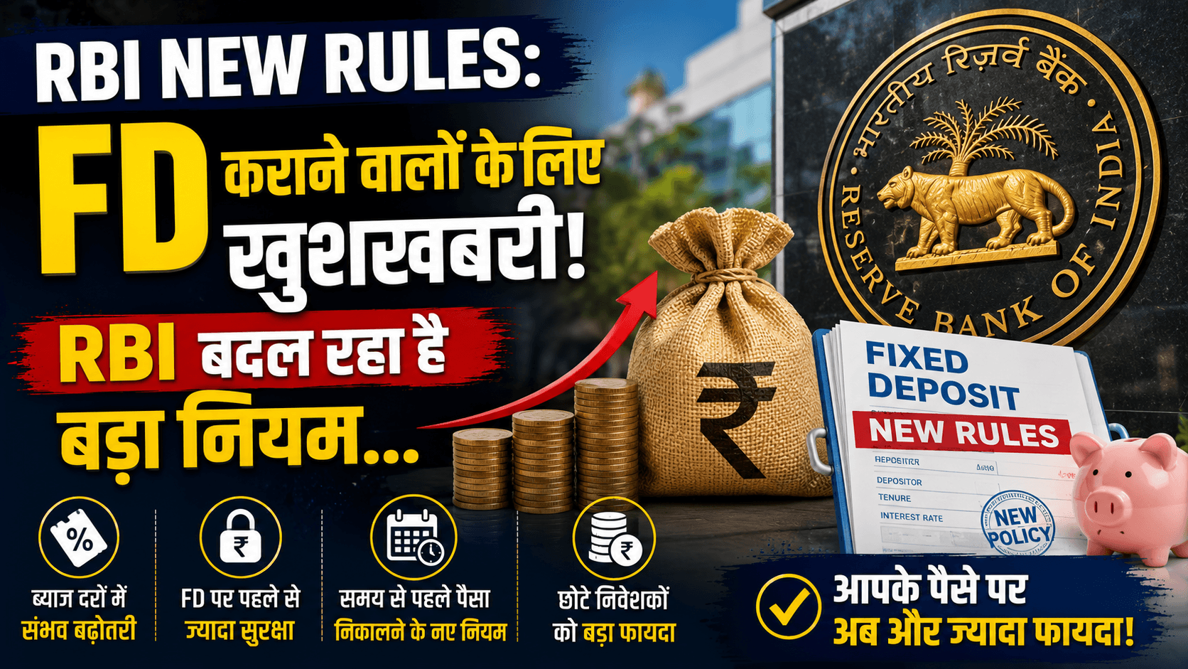 RBI New FD Rules