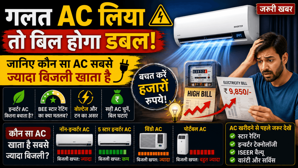 कौन सा AC बेहतर