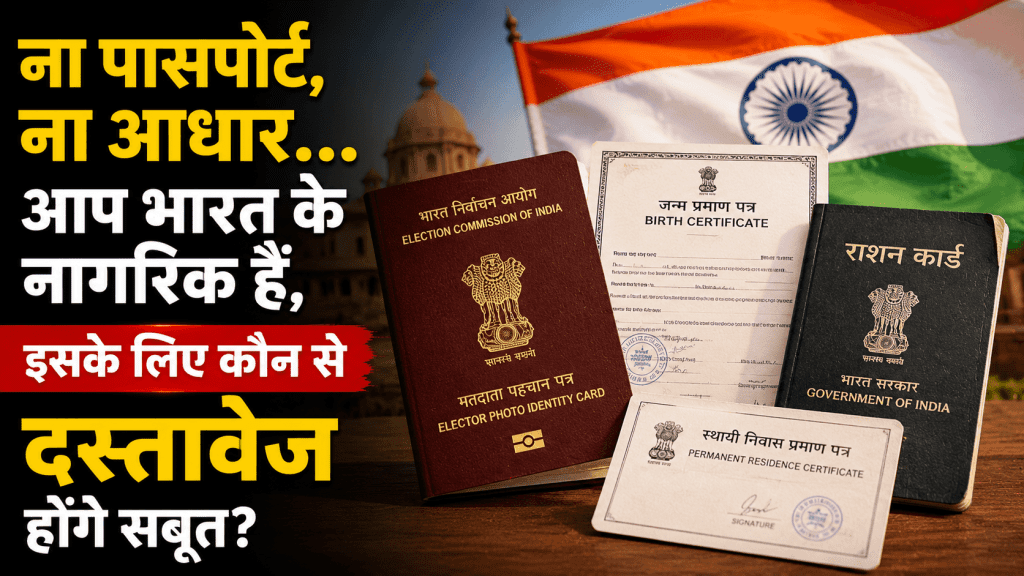 भारत की नागरिकता के सबूत