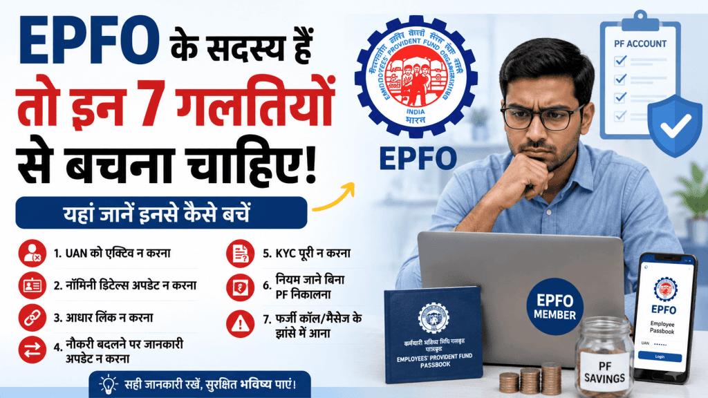EPFO Members Should Avoid These 7 Mistakes