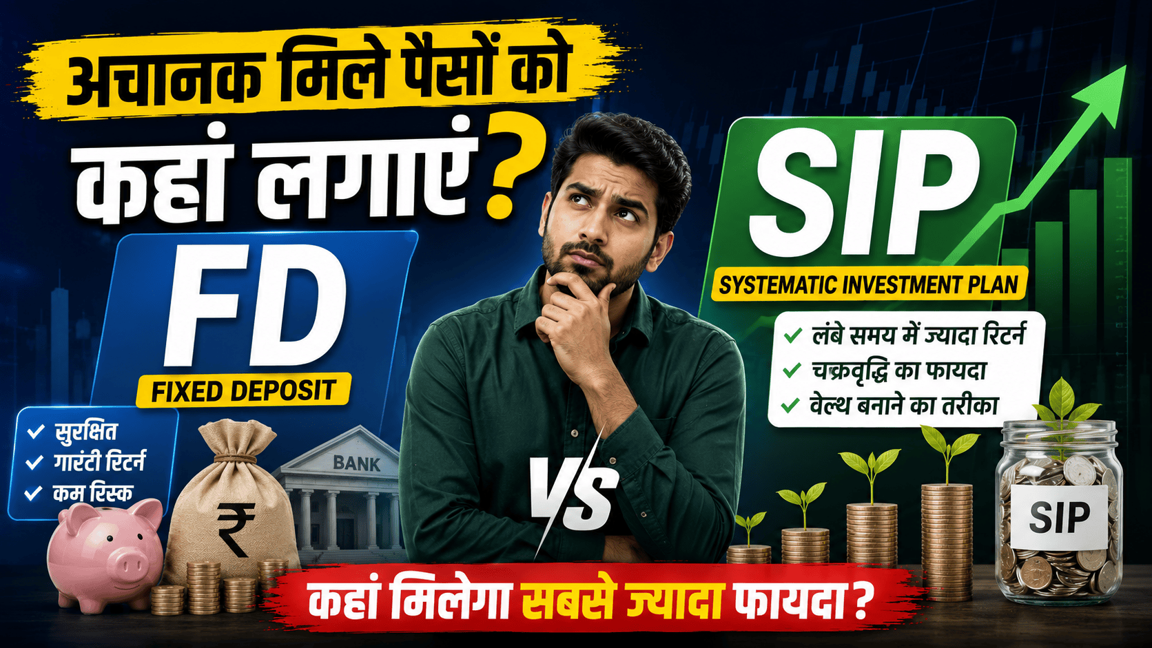 FD Or SIP Which Offers Better Benefits