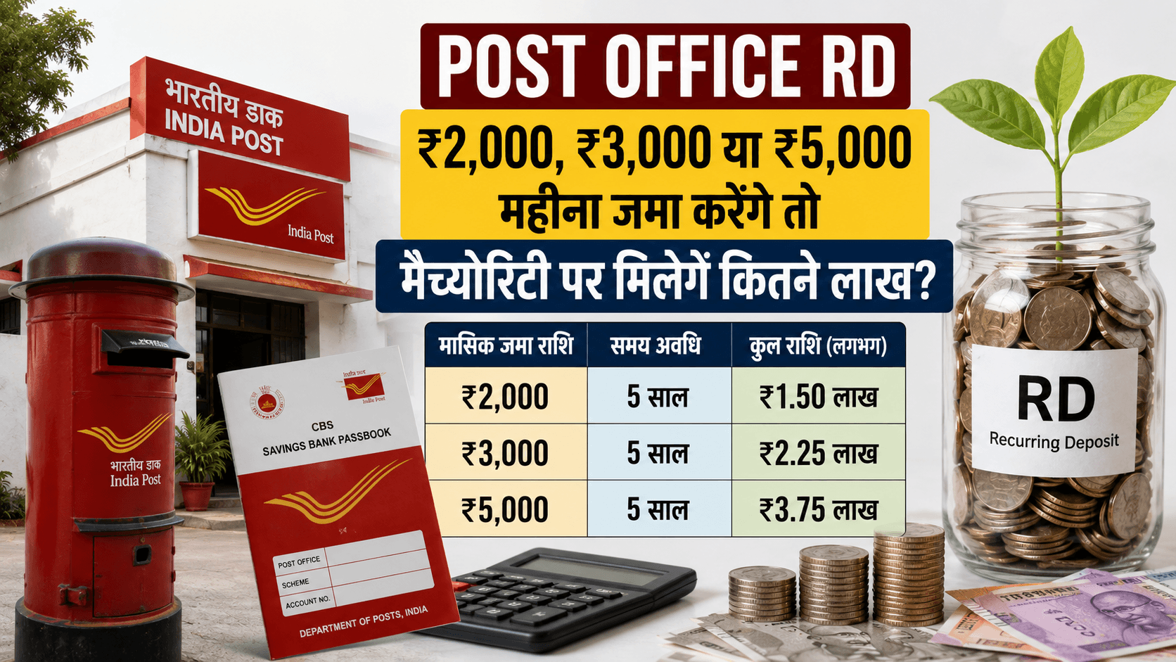 Post Office RD Scheme