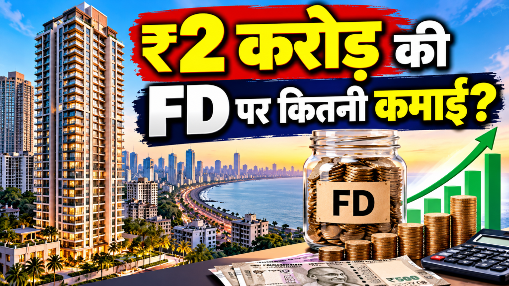 Earnings From A ₹2 Crore FD